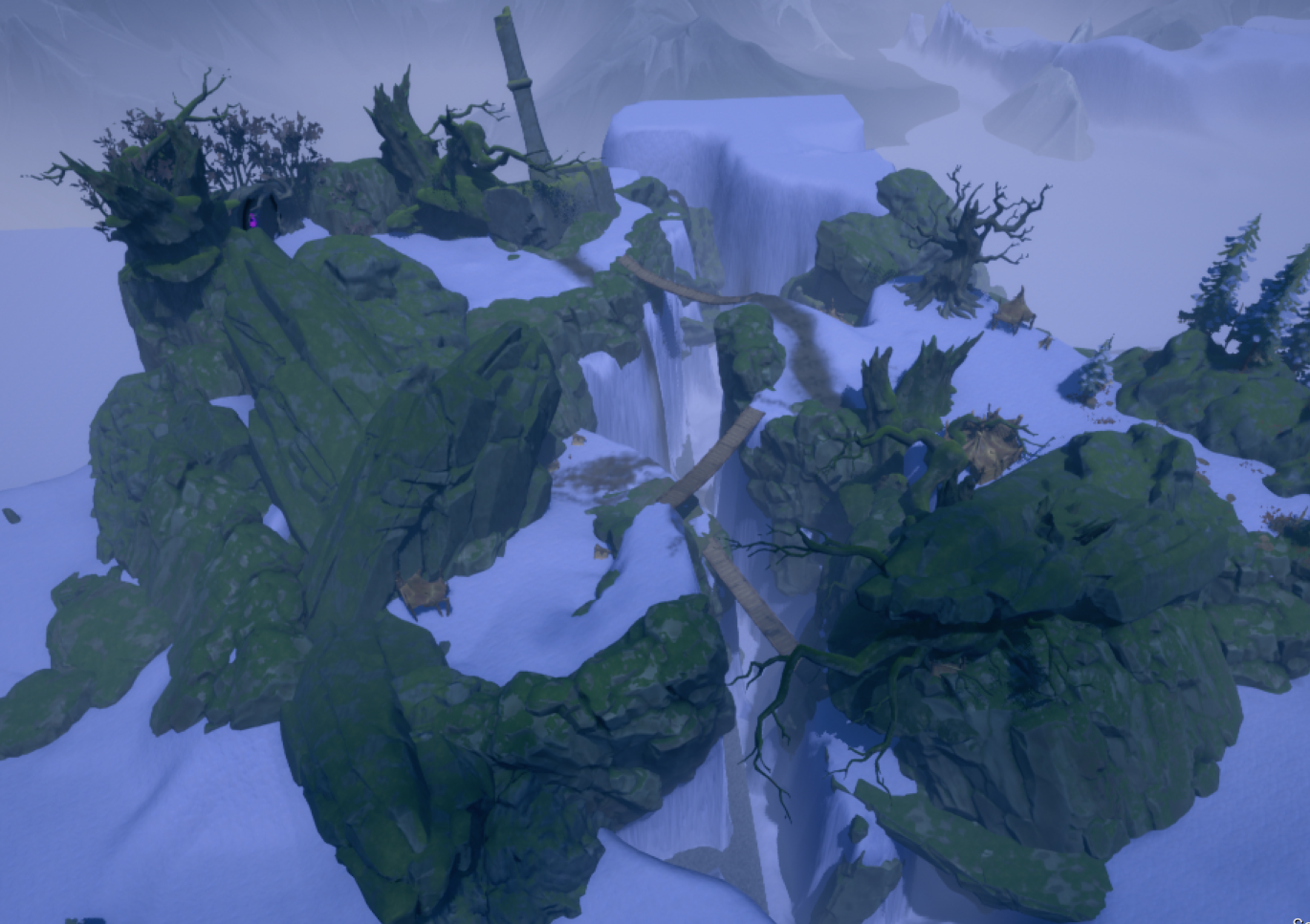 Frostmarch zone development 3D layout